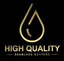 Logo for High Quality Seamless Gutters LLC