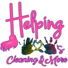Logo for Helping Hands Cleaning & More