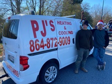 Logo for PJ,s Heating & Cooling &Home Improvements - Home Facebook