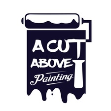 Logo for A Cut Above Painting