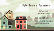 Logo for Peter Famulari Appraisals