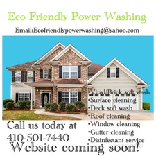Eco Friendly Power Washing, LLC logo