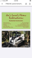 Avatar for Joe's Land & Home Restorations