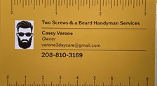 Avatar for Two Screws & A Beard Handyman Services