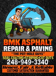 BMK Asphalt Repair and Paving LLC logo
