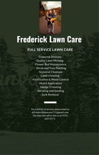 Logo for Frederick Lawn Care