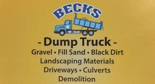 Logo for Beck's Excavating