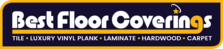 Logo for Best Floor Coverings - Tile, Luxury Vinyl Plank, Laminate, Hardwood, Carpet