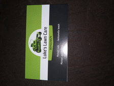 Luke's Lawn Care Service logo