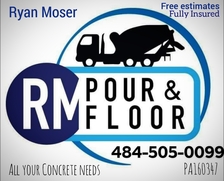 RM Pour and Floor logo