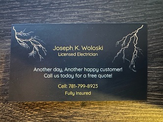 Joe Woloski Electric logo