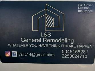 L&S General Remodeling logo