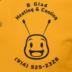 B Glad Heating & Cooling logo