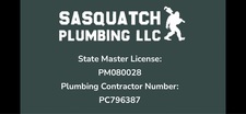 Logo for Sasquatch Plumbing LLC