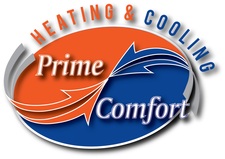 Logo for Prime Comfort Heating and Cooling
