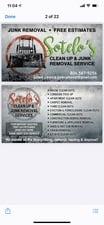 Logo for Sotelos Clean Up And Junk Removal, LLC