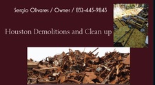 Houston Demolition and Cleanup logo