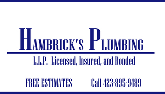Hambrick's Plumbing logo