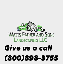 Watts Father and Sons Landscaping logo