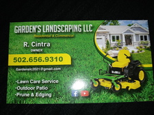 Logo for Garden's Landscaping, LLC