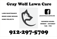 Gray Wolf Lawn Care & Home Repair logo