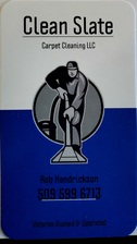 Logo for CLEAN SLATE CARPET CLEANING LLC