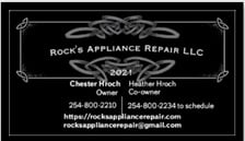 Avatar for Rock's Appliance Repair