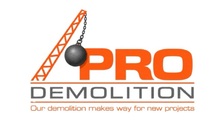 Logo for Pro Demolition llc