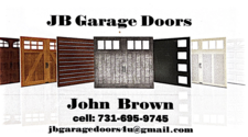 Logo for JB Garage Doors