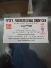 Logo for Pete's Professional Services, LLC