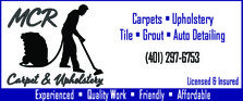 Logo for MCR Carpet & Upholstery