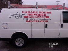 Logo for James Glynn's Garage Door Service