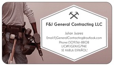 F & J General Contracting LLC - logo