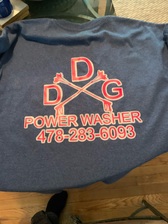 Logo for DDG Power Washing