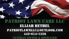 Logo for Patriot Lawn Care LLC - Hebron, Maryland Facebook