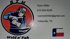 Logo for RTM Weld N' Fab