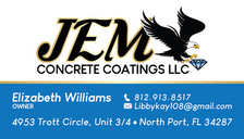 JEM Concrete Coatings, LLC logo