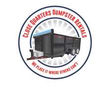 Logo for Close Quarters Dumpster Rentals, LLC
