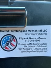Logo for United Plumbing and Mechanical