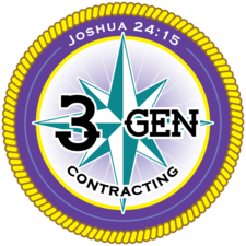Logo for 3-Gen Contracting, LLC