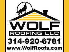 Logo for Wolf Roofing, LLC