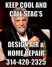 Logo for Stag's Design Air & Home Repair, LLC