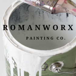 Romanworx Painting Co. logo