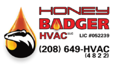 Logo for Honey Badger HVAC, LLC