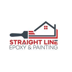 Straight Line Epoxy & Painting logo