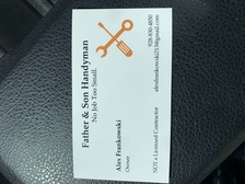 Father and Son Handyman - Unlicensed Contractor logo