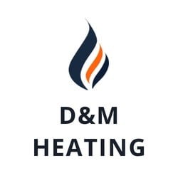 D & M Heating logo