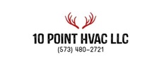 Logo for 10 Point HVAC LLC - Brumley, Missouri Facebook