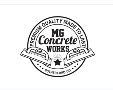 Logo for MG Concrete Works - Home Facebook