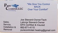 Logo for Pure Control Air & Heating